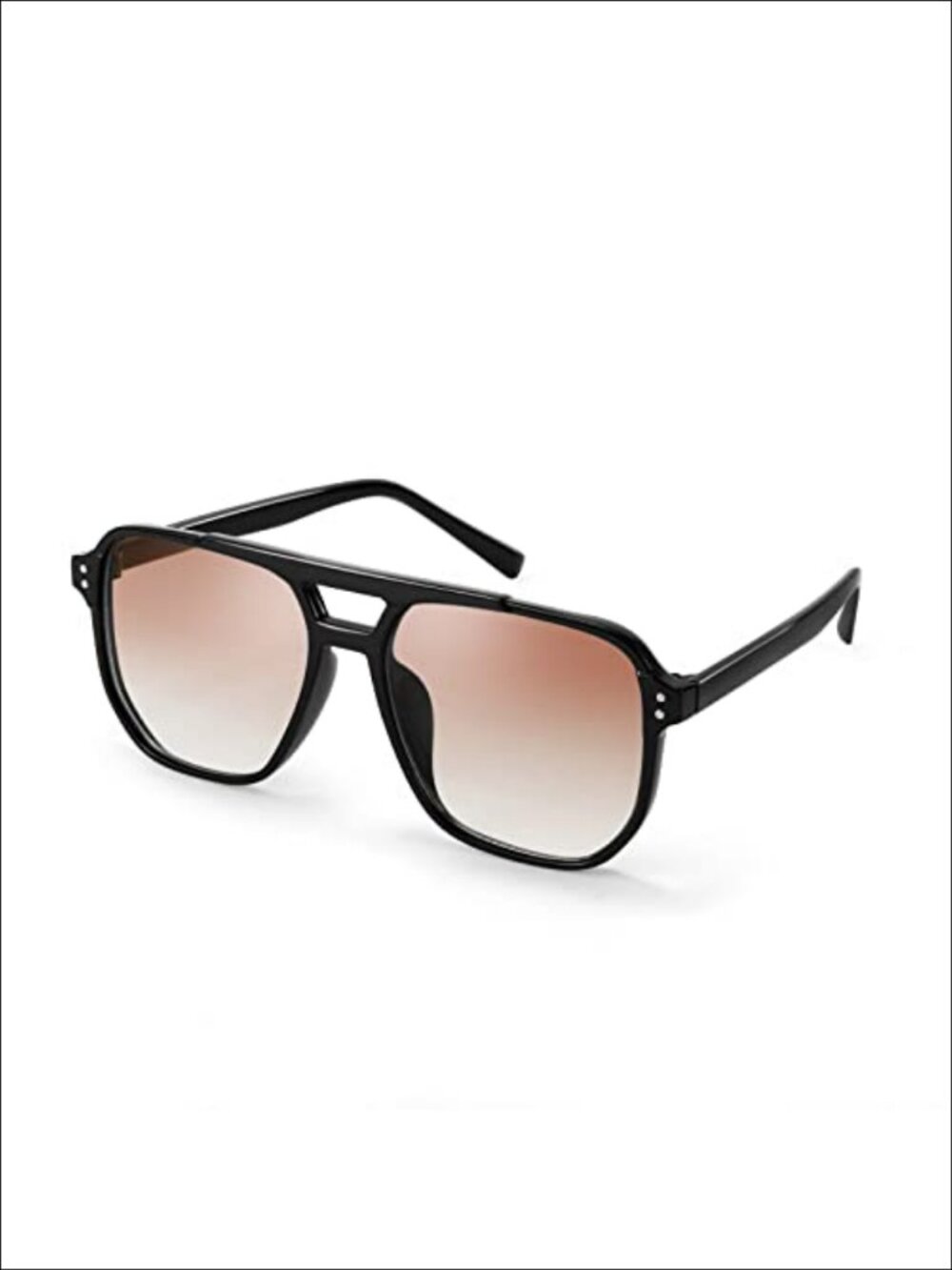 Retro Square Aviator Sunglasses UV400 Polarized Unisex 70s Vintage